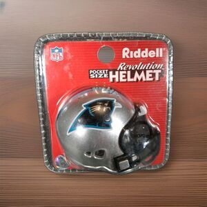 Riddell Pocket Size Revolution Helmet Carolina Panthers NFL Sealed New
